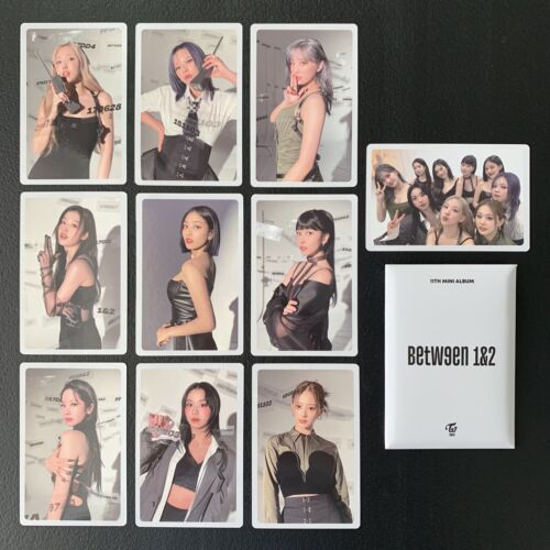 TWICE- BETWEEN 1&2 (Pre-order Photocards)- (SET)