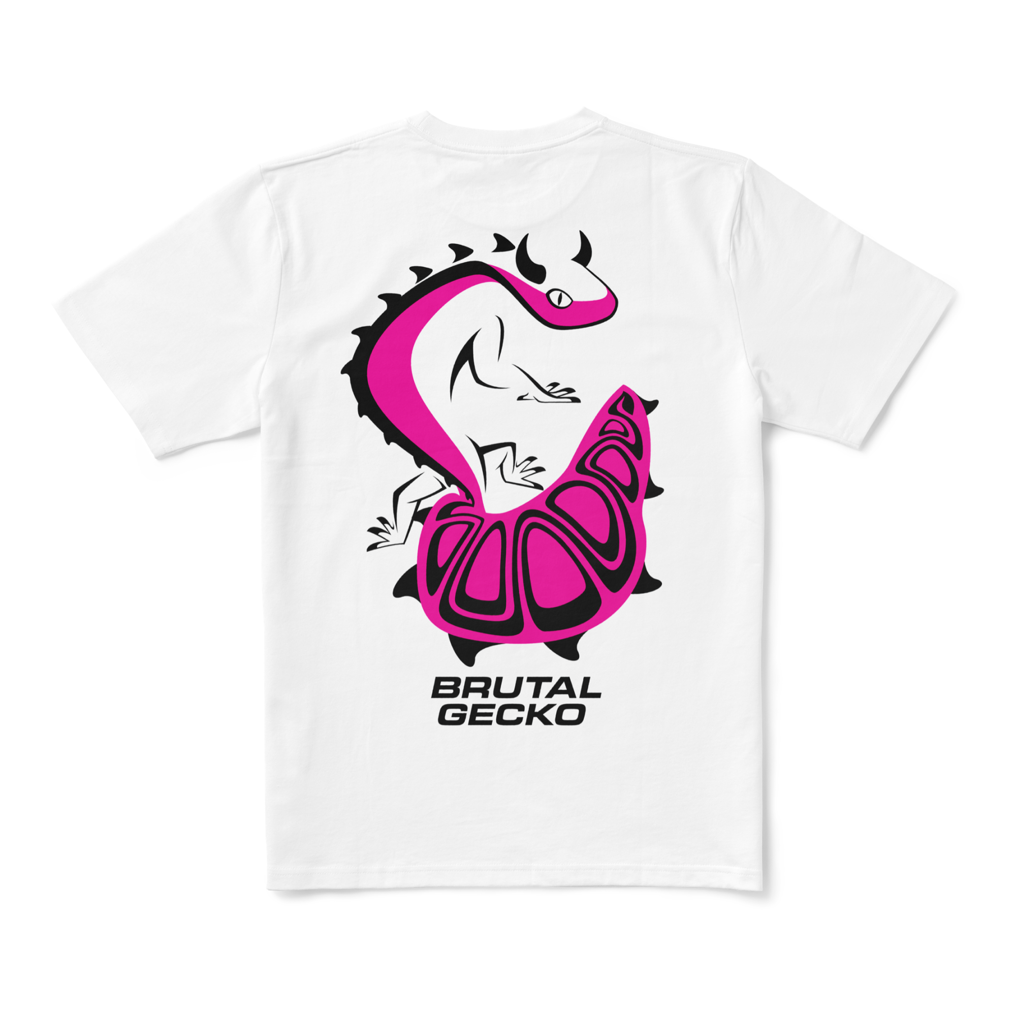 Brutal Gecko - Evil Germ White T-shirt