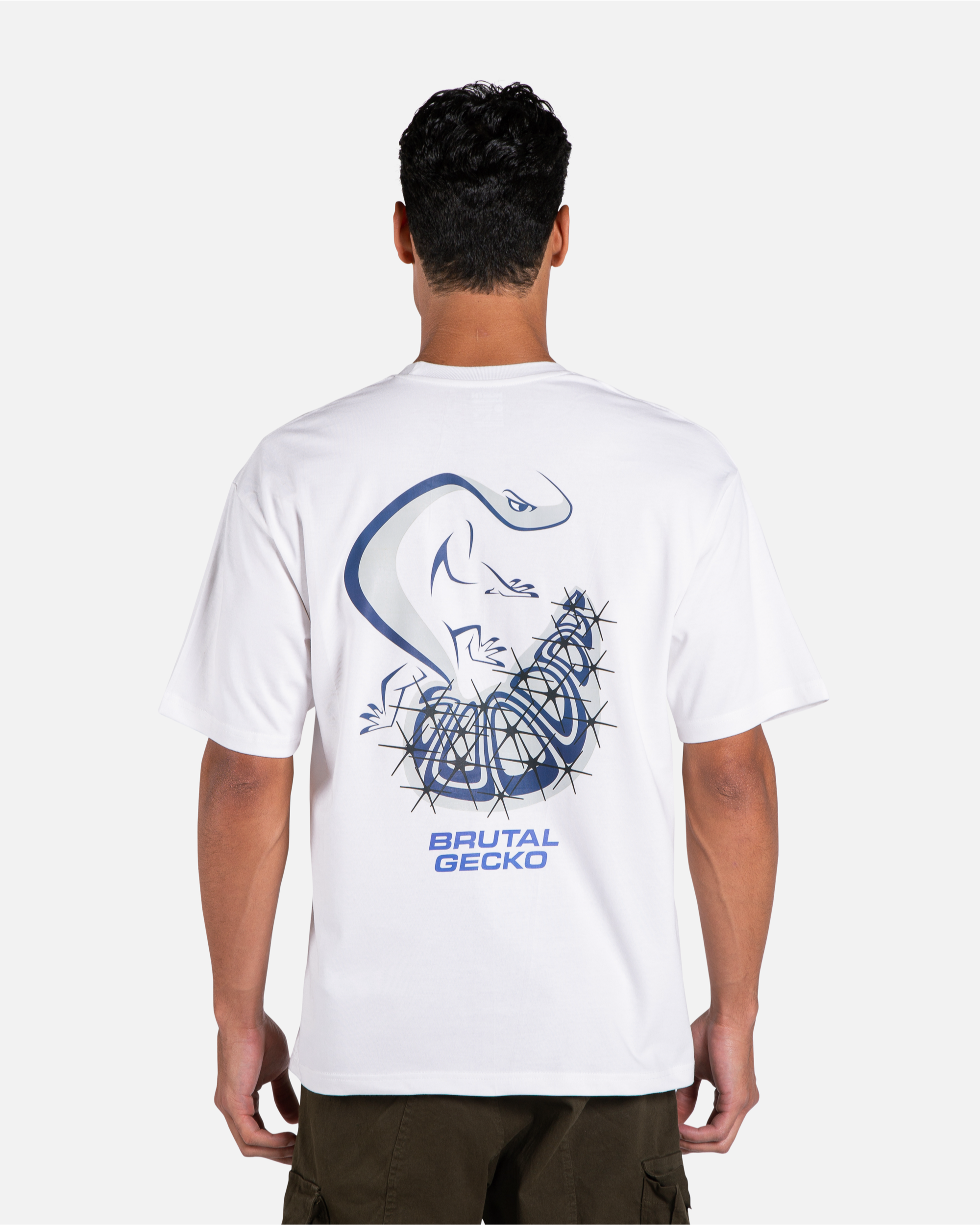 Brutal Gecko - First Survivor White T-shirt