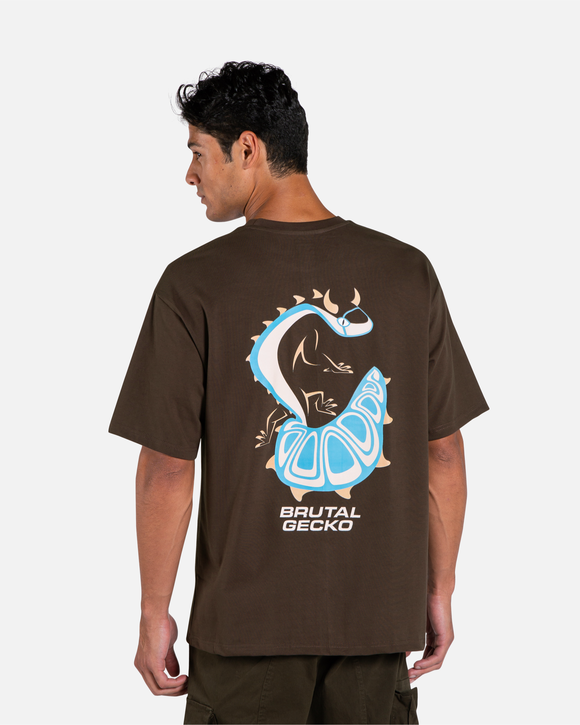 Brutal Gecko - Sahara Storm Brown T-shirt