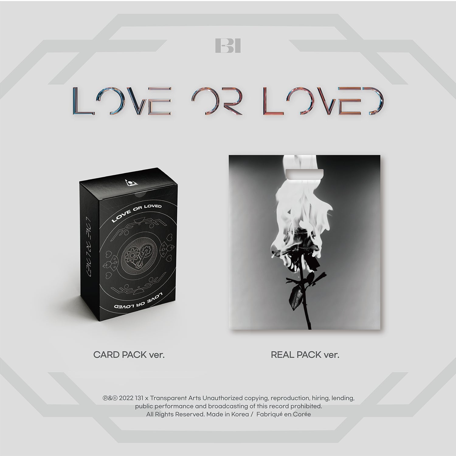 B.I - Love or Loved Part.1 (Real Pack Ver)