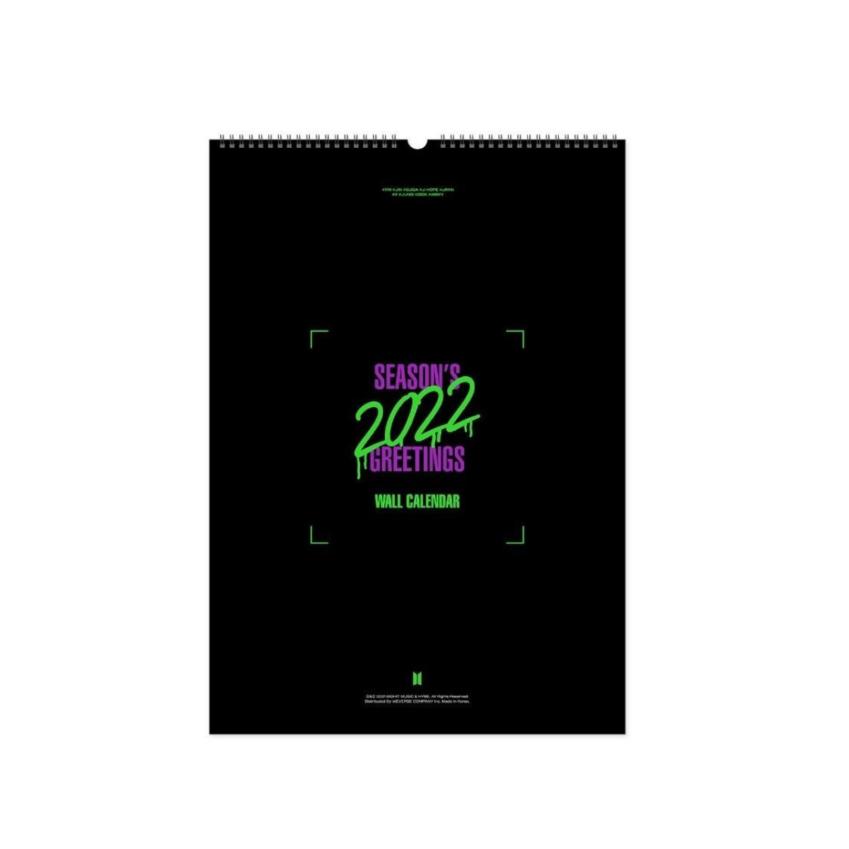 BTS - 2022 WALL CALENDAR