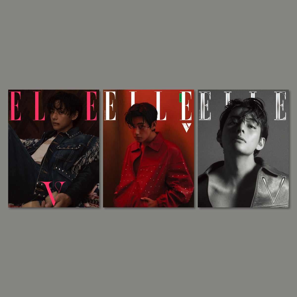 V (BTS) - ELLE Magazine (2023.04)