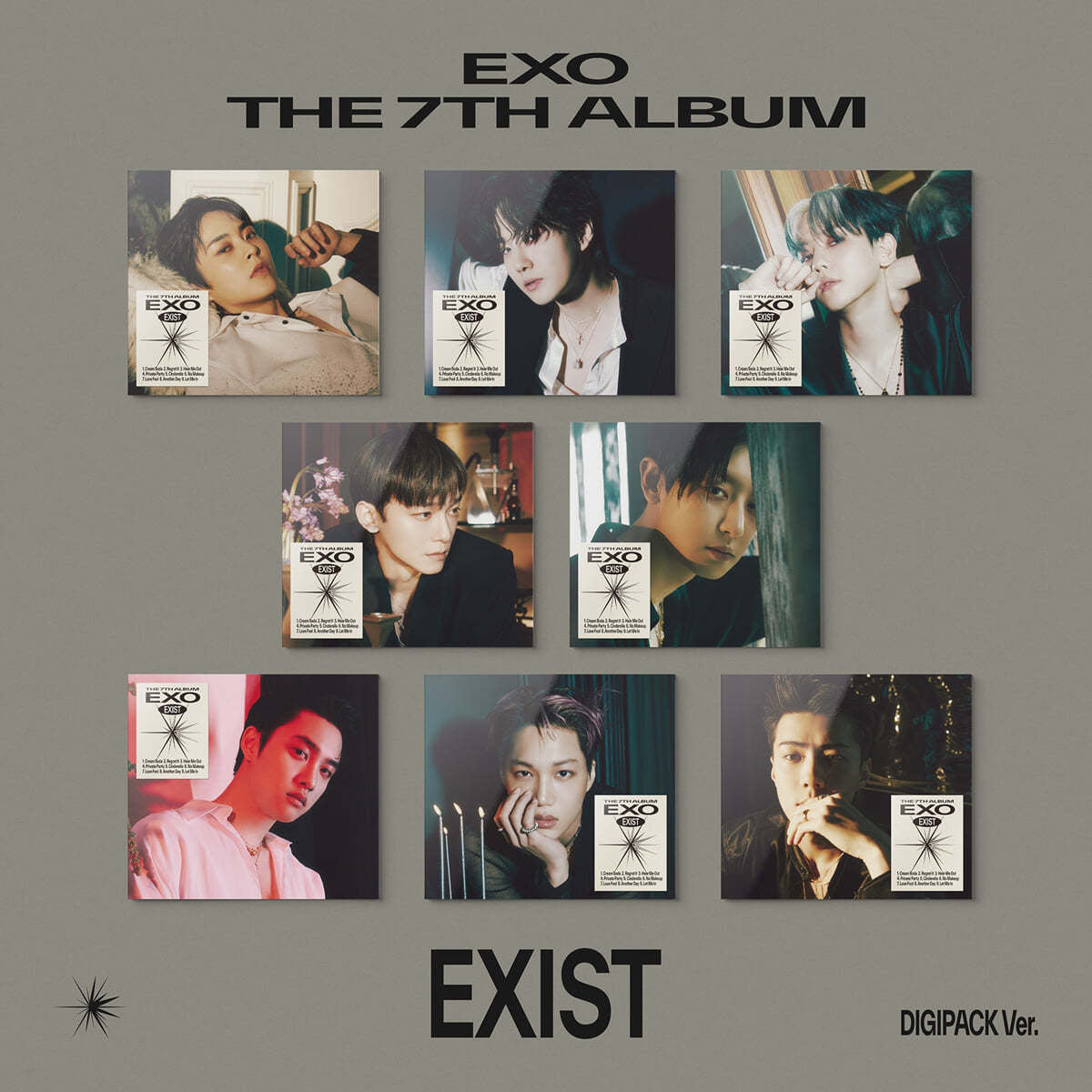 EXO - EXIST (Digipack Ver.) (Random)