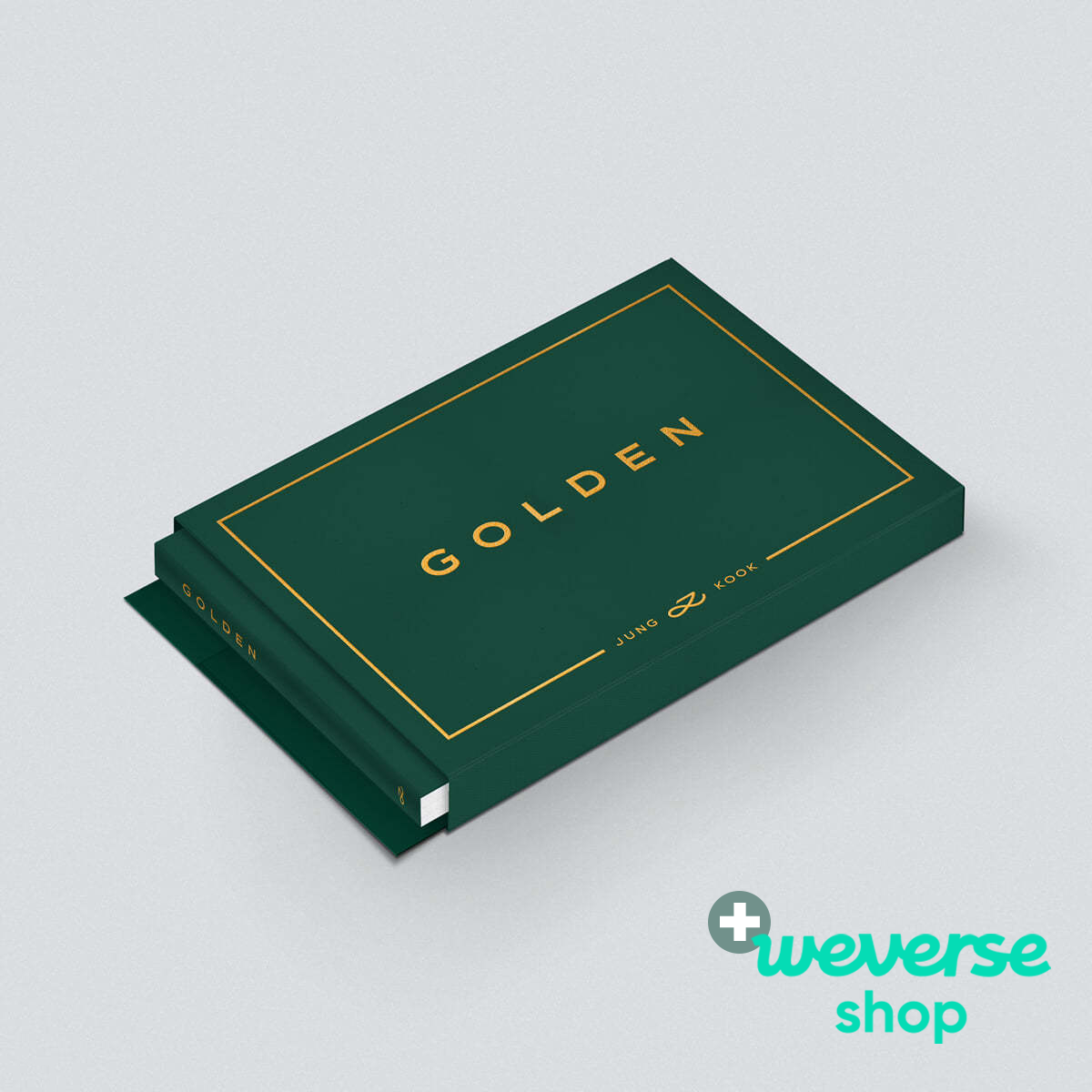 Jung Kook (BTS) - GOLDEN (Weverse Albums ver.) + Weverse Shop P.O.B [PRE-ORDER]
