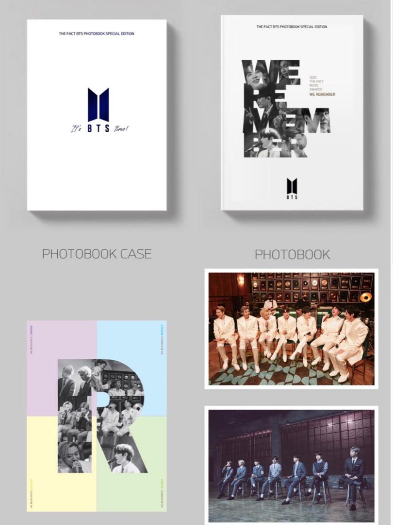 2020 THE FACT BTS Photobook SPECIAL EDITION