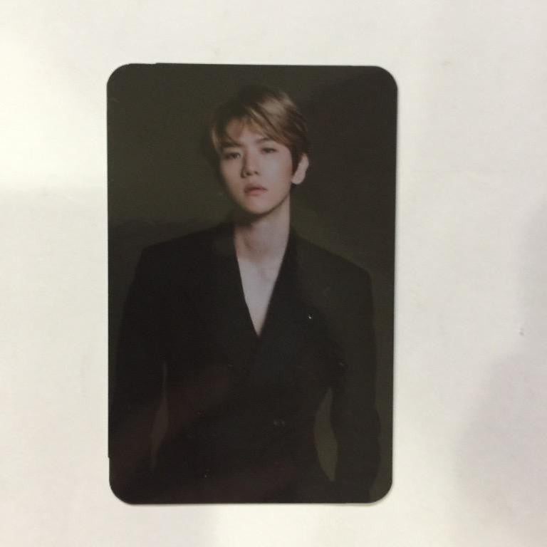 (Collect) Original Photocards- EXO Lightstick (Ver.3)- Baekhyun