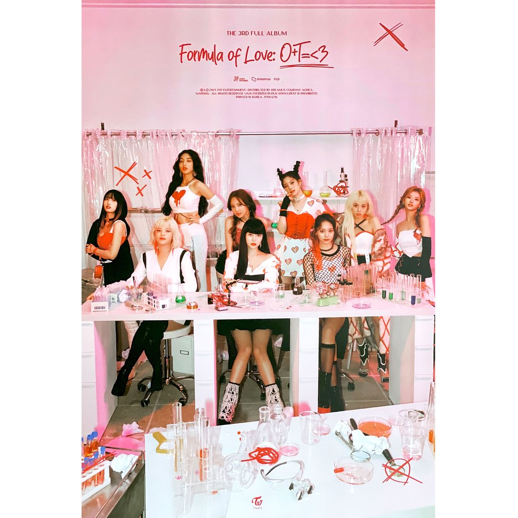 TWICE - Formula of Love: O+T=<3 (Official Poster)