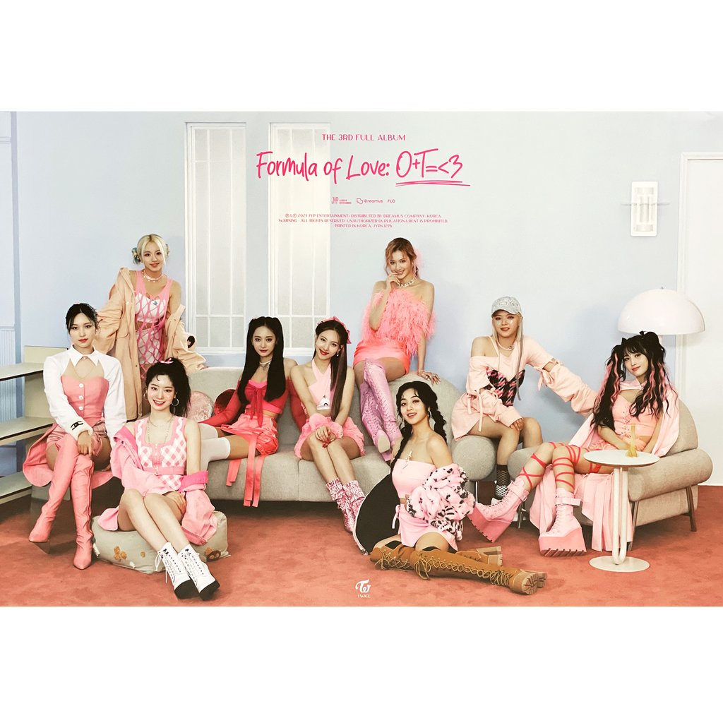 TWICE - Formula of Love: O+T=<3 (Official Poster)