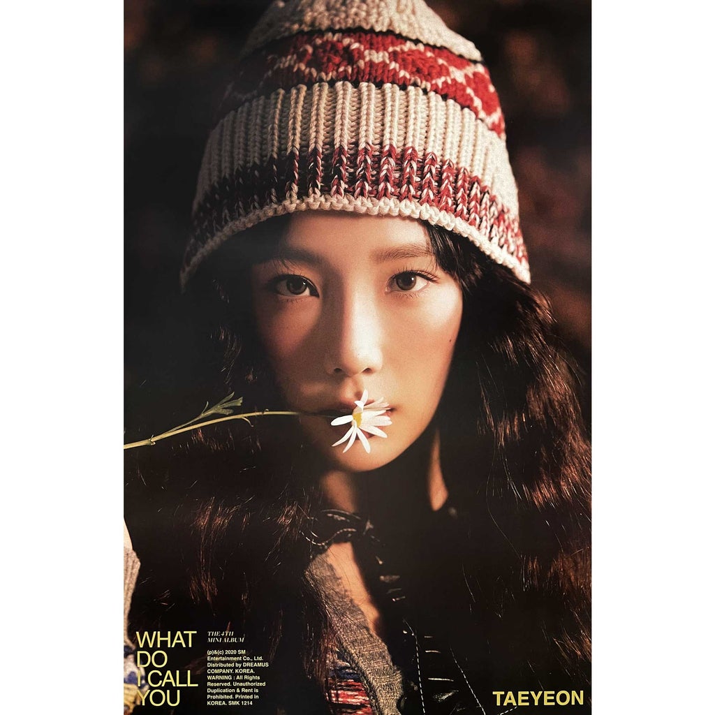 TAEYEON - What Do I Call You- Official Poster