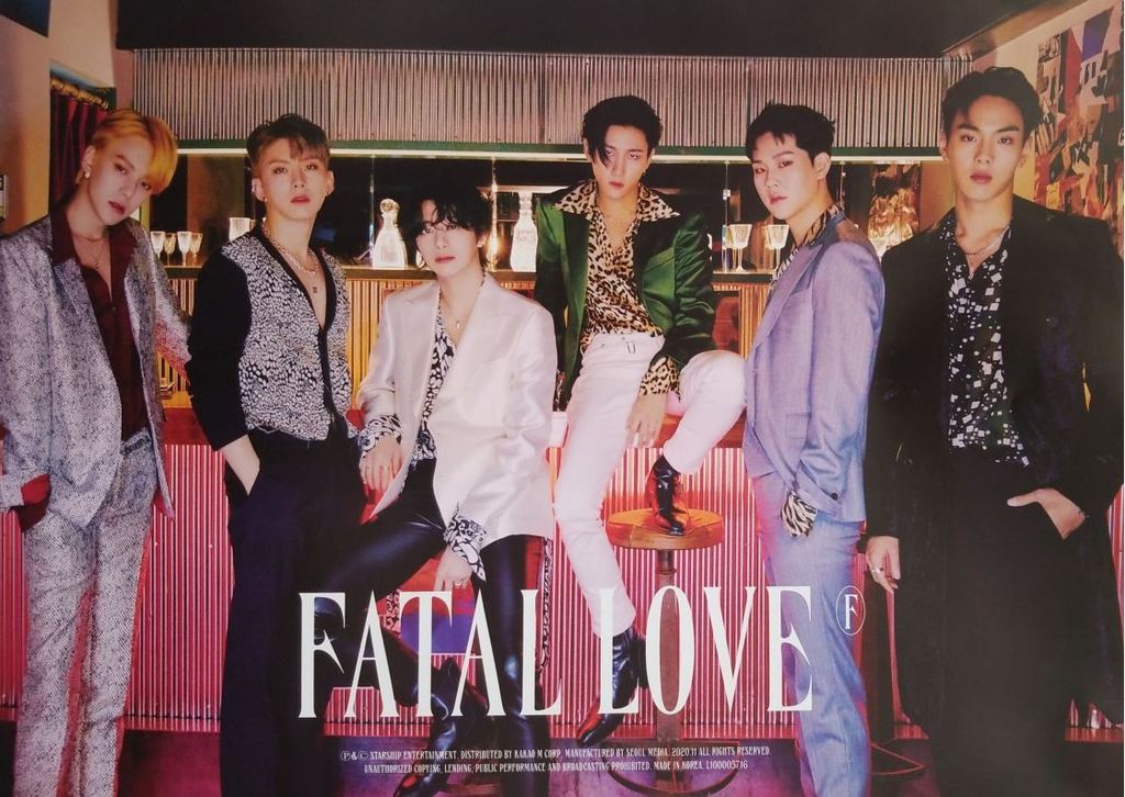MONSTA X 3rd album- Fatal Love (Official Poster)