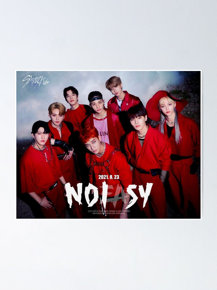 STRAY KIDS- NO EASY (Official Poster)