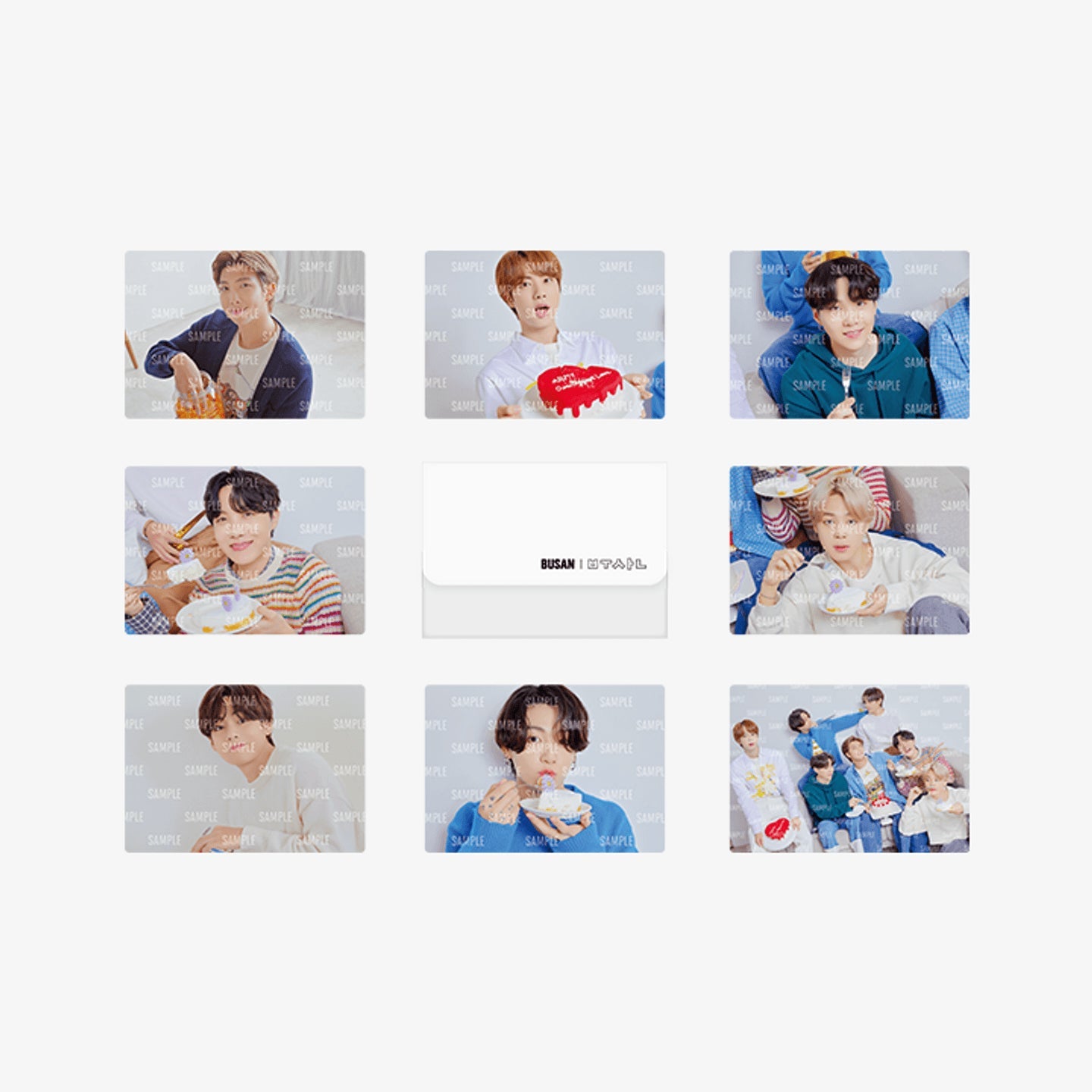 BTS - Yet To Come in BUSAN OFFICIAL MD 'Mini Photo Card'