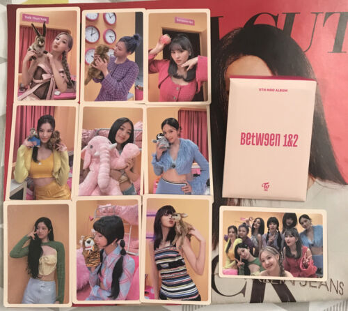TWICE- BETWEEN 1&2 (Pre-order Photocards)- (SET)